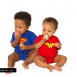 Superbaby themed 1st birthday shoot | Walker Family 