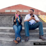 Atlanta Engagement Photographer | Emi & Erik's Facebook Themed Engagement